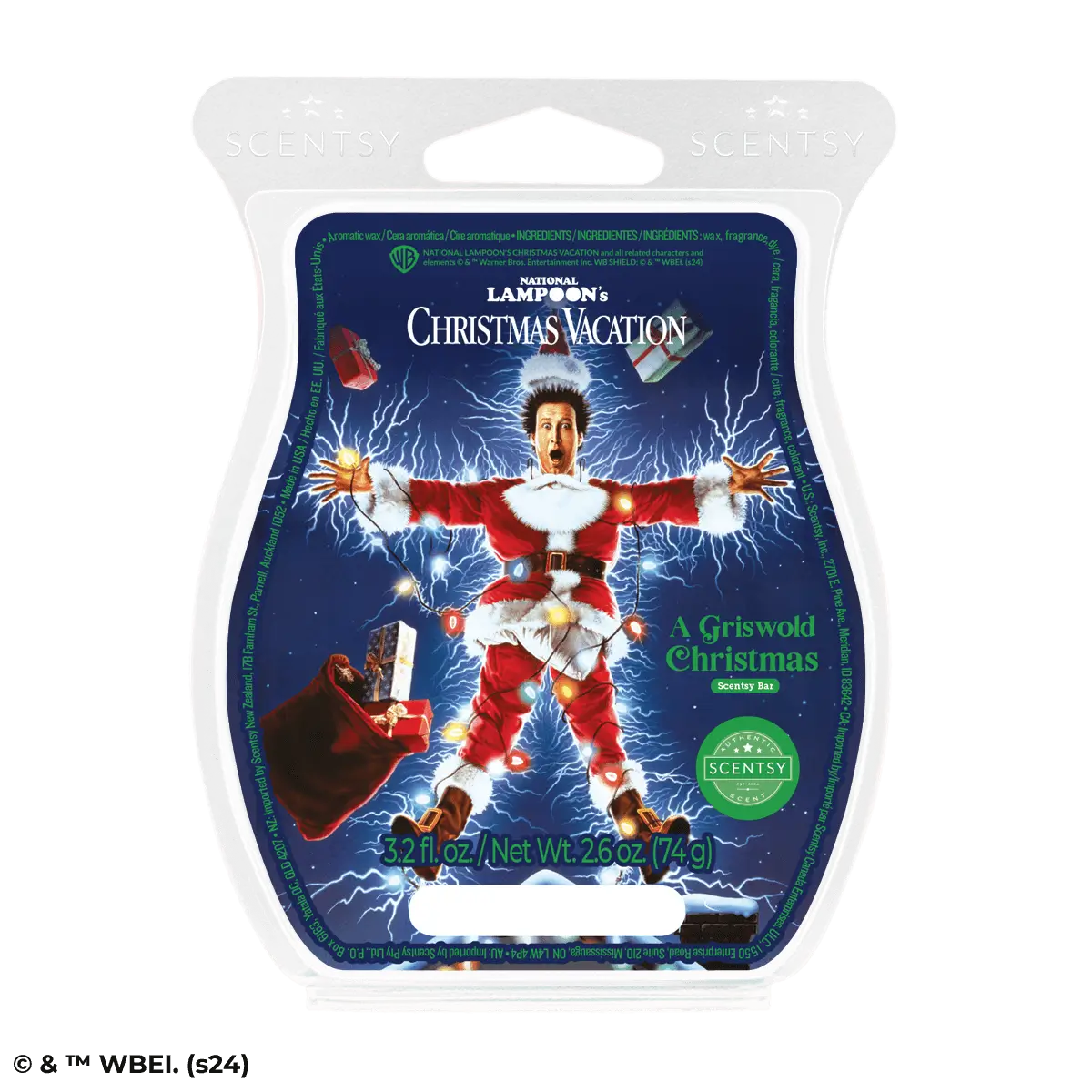 Warner Bros. Christmas Movie Scentsy Warmer Collection - National Lampoon'S Christmas Vacation, Elf, A Christmas Story Warner Bros. Christmas Movie Scentsy Warmer Collection - National Lampoon's Christmas Vacation, Elf, A Christmas Story