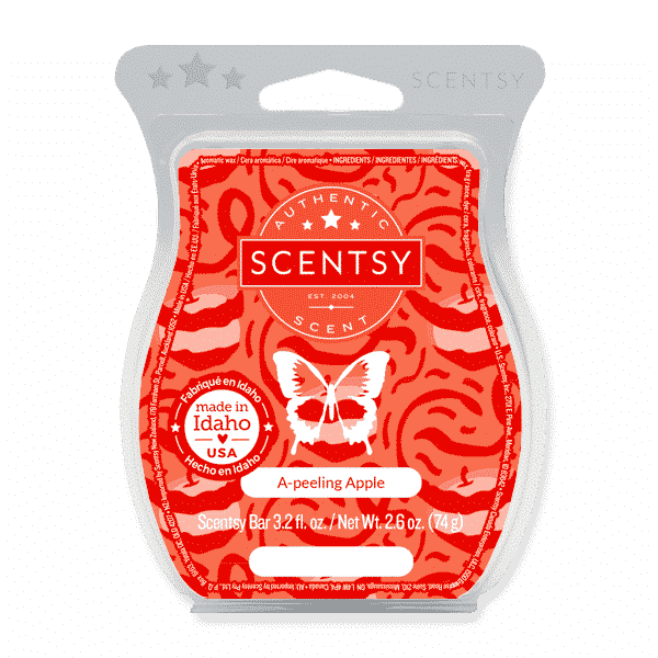 A PEELING APPLE SCENTSY BAR