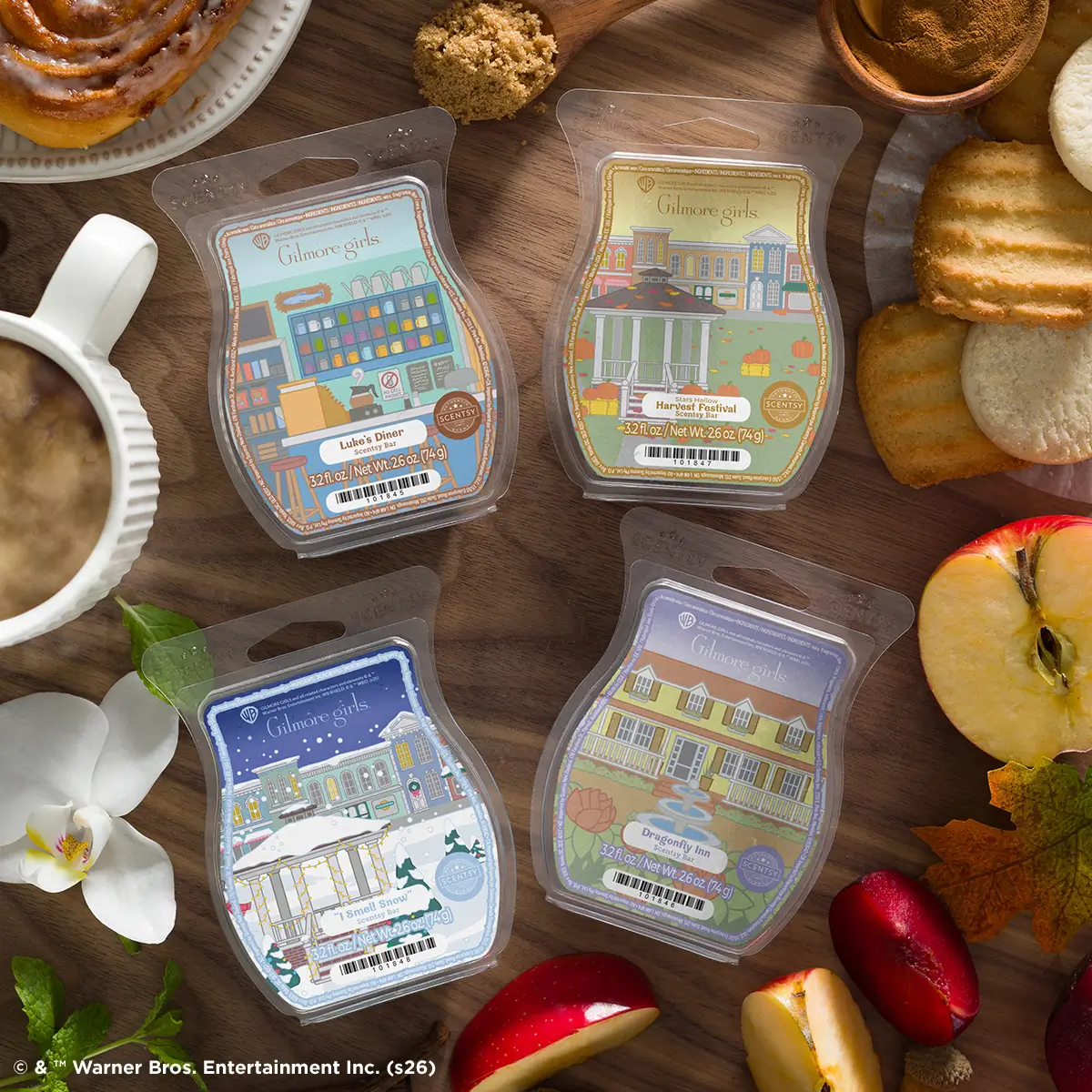 A Stroll Through Stars Hollow – Scentsy Wax Collection - Stylized 2 2026 Gilmore Girls™ Scentsy Bundle | A Stroll Through Stars Hollow (No Box)