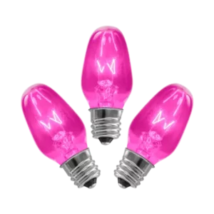 15 Watt Scentsy Pink Light Bulb 3 Pack