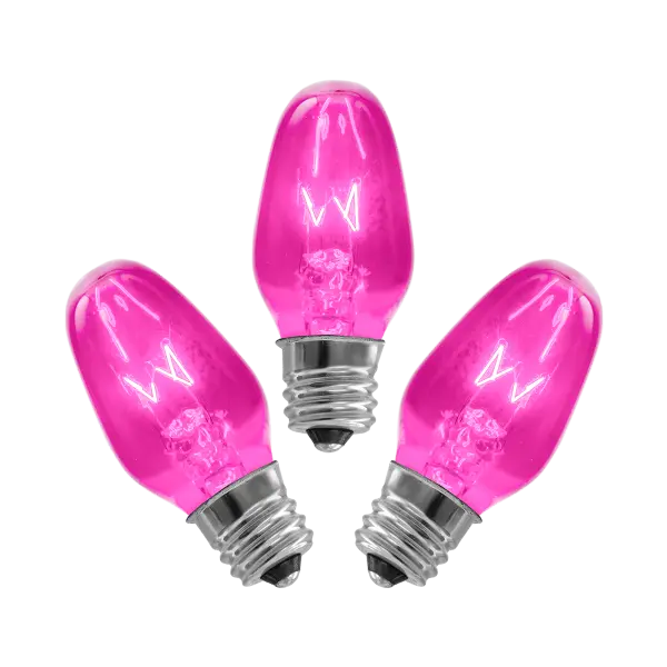 15 Watt Scentsy Pink Light Bulb 3 Pack