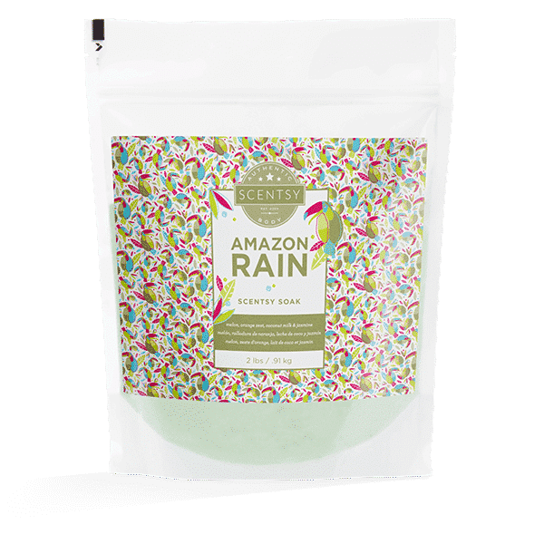 AMAZON RAIN SCENTSY BATH SOAK