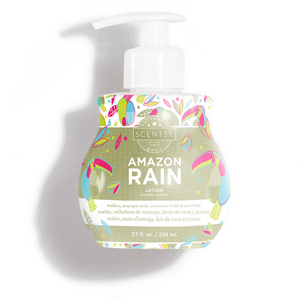 AMAZON RAIN SCENTSY BODY LOTION