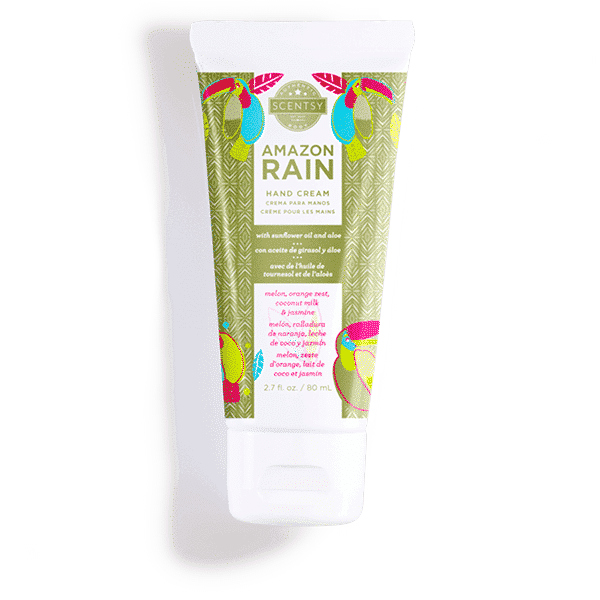 AMAZON RAIN SCENTSY HAND CREAM