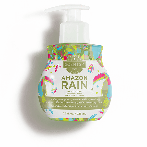 AMAZON RAIN SCENTSY HAND SOAP