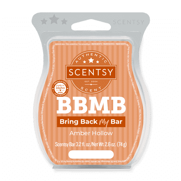 AMBER HOLLOW SCENTSY BAR 1