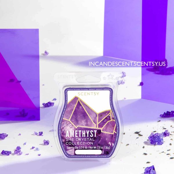 AMETHYST SCENTSY BAR CRYSTAL COLLECTION