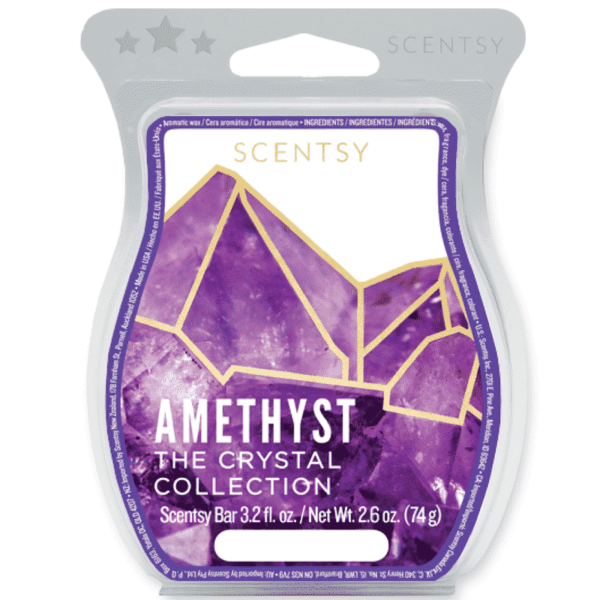 AMETHYST SCENTSY BAR CRYSTAL COLLECTION