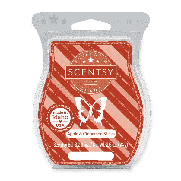 APPLE CINNAMON STICKS SCENTSY BAR