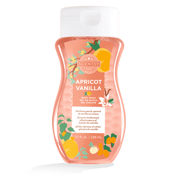 APRICOT VANILLA SCENTSY BODY WASH