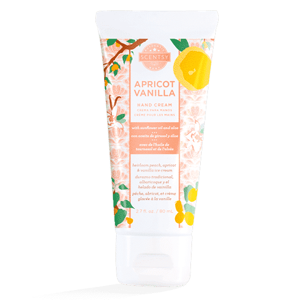 APRICOT VANILLA SCENTSY HAND CREAM