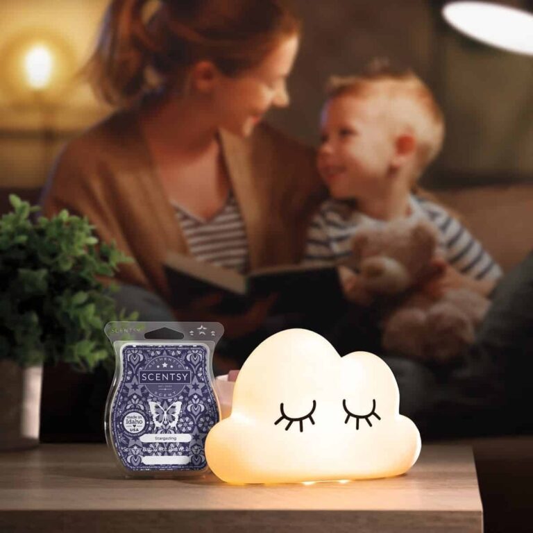 Above the Clouds Scentsy Warmer July 2021 Warmer Scent