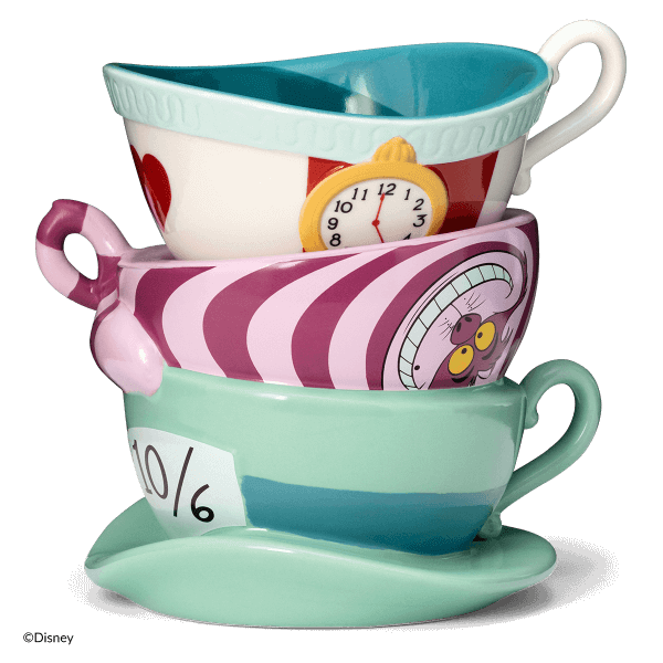 Alice in Wonderland Scentsy Warmer Teacup 3