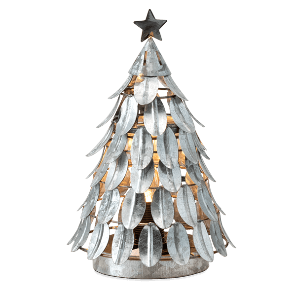 All Aglow Small Gray Scensty Tree Warmer