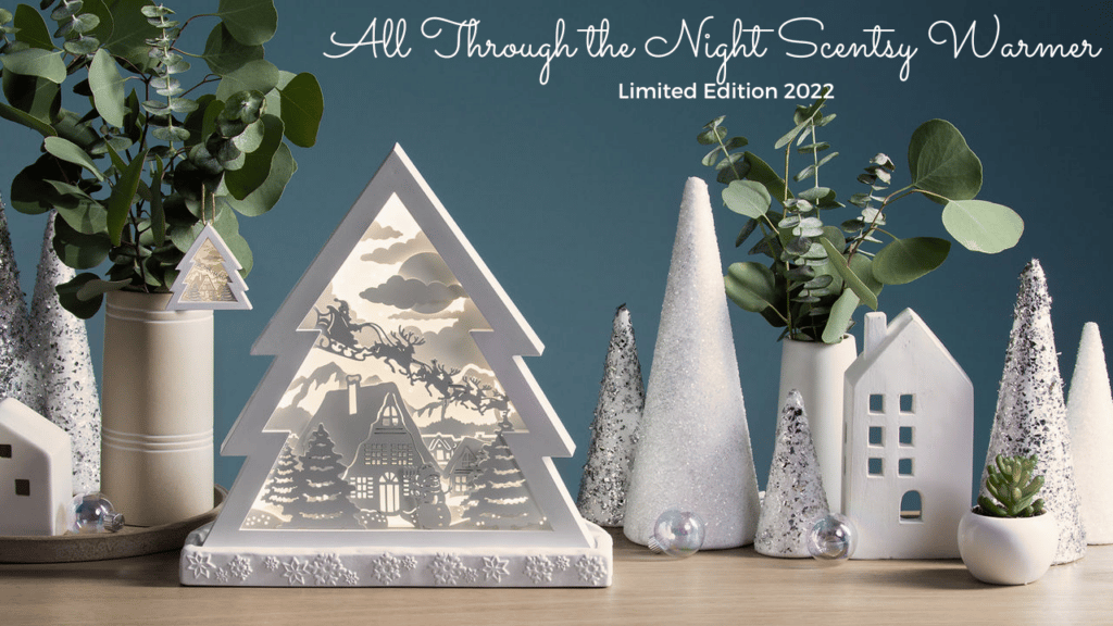 Holiday 2022 Limited Edition Scentsy Warmer All Through The Night Incandescent.Scentsy.us