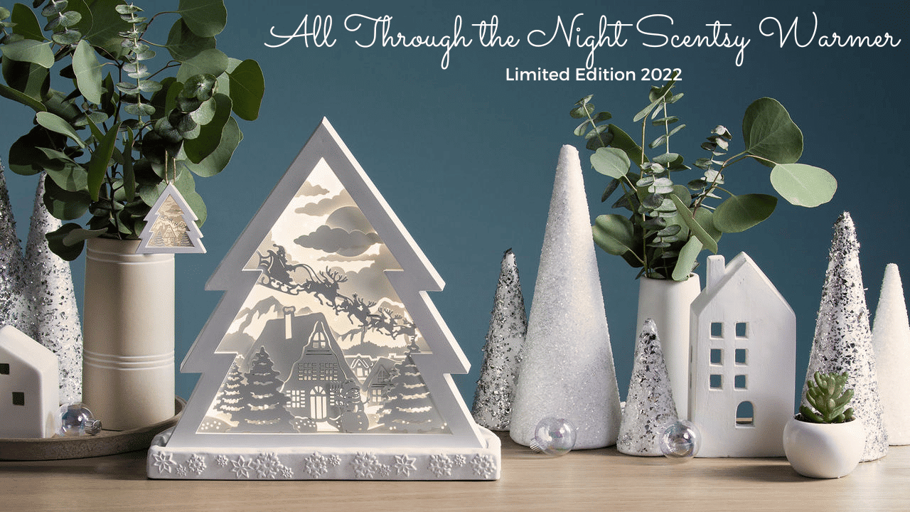 All Through the Night Scentsy Warmer Limited Edition 2022