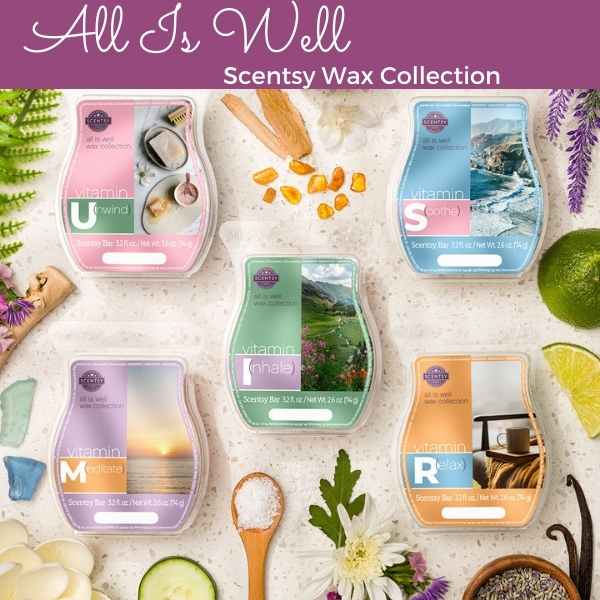 All is Well Scentsy Wax Collection 2