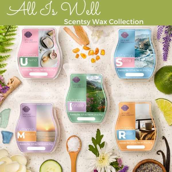 All is Well Scentsy Wax Collection