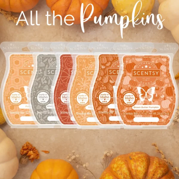 All the Pumpkins Scentsy Bar Bundle