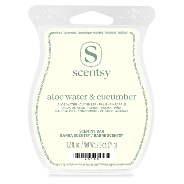 Aloe Water & Cucumber Scentsy Wax Bar