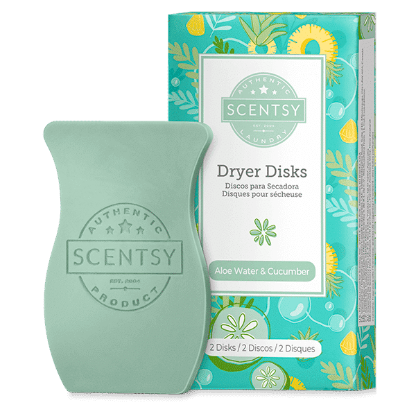 Aloe Water Cucumber Scentsy Dryer Disks 1