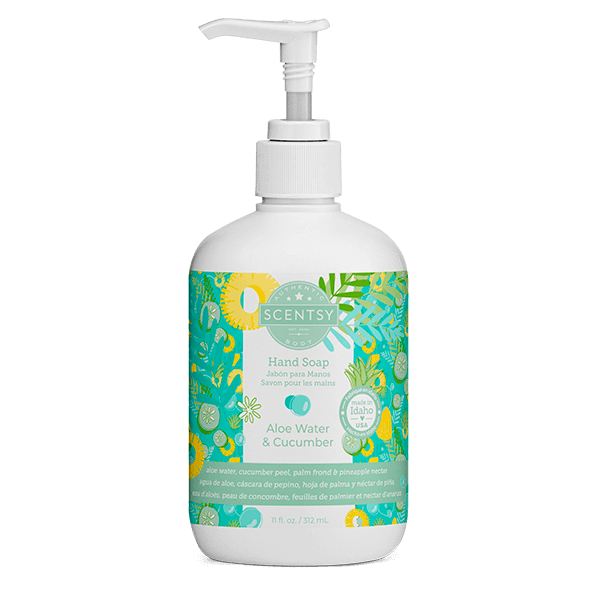 Aloe Water & Cucumber Scentsy Hand Soap 11 oz.