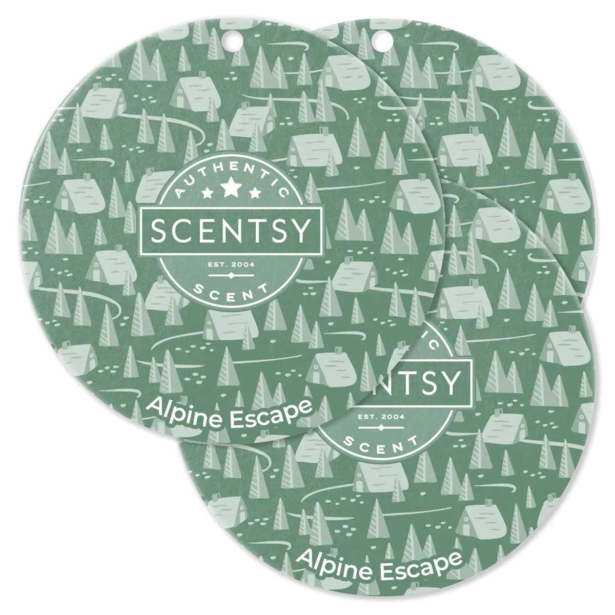 Alpine Escape Scentsy Scent Circle 3 Pack Bundle