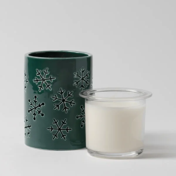 Alpine Snowflake Candle Holder 2 Alpine Snowflake Scentsy Candle Insert Holder - Holiday 2026