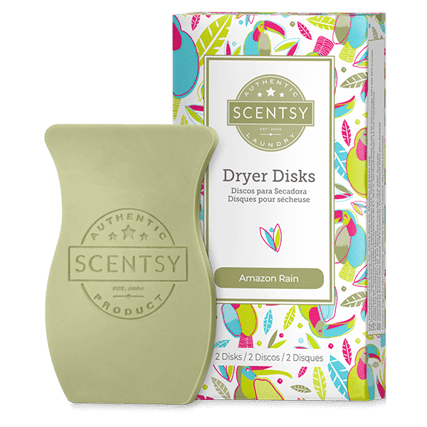 Amazon Rain Scentsy Dryer Disks