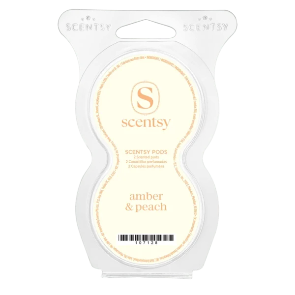Amber & Peach Scentsy Pods - January 2026