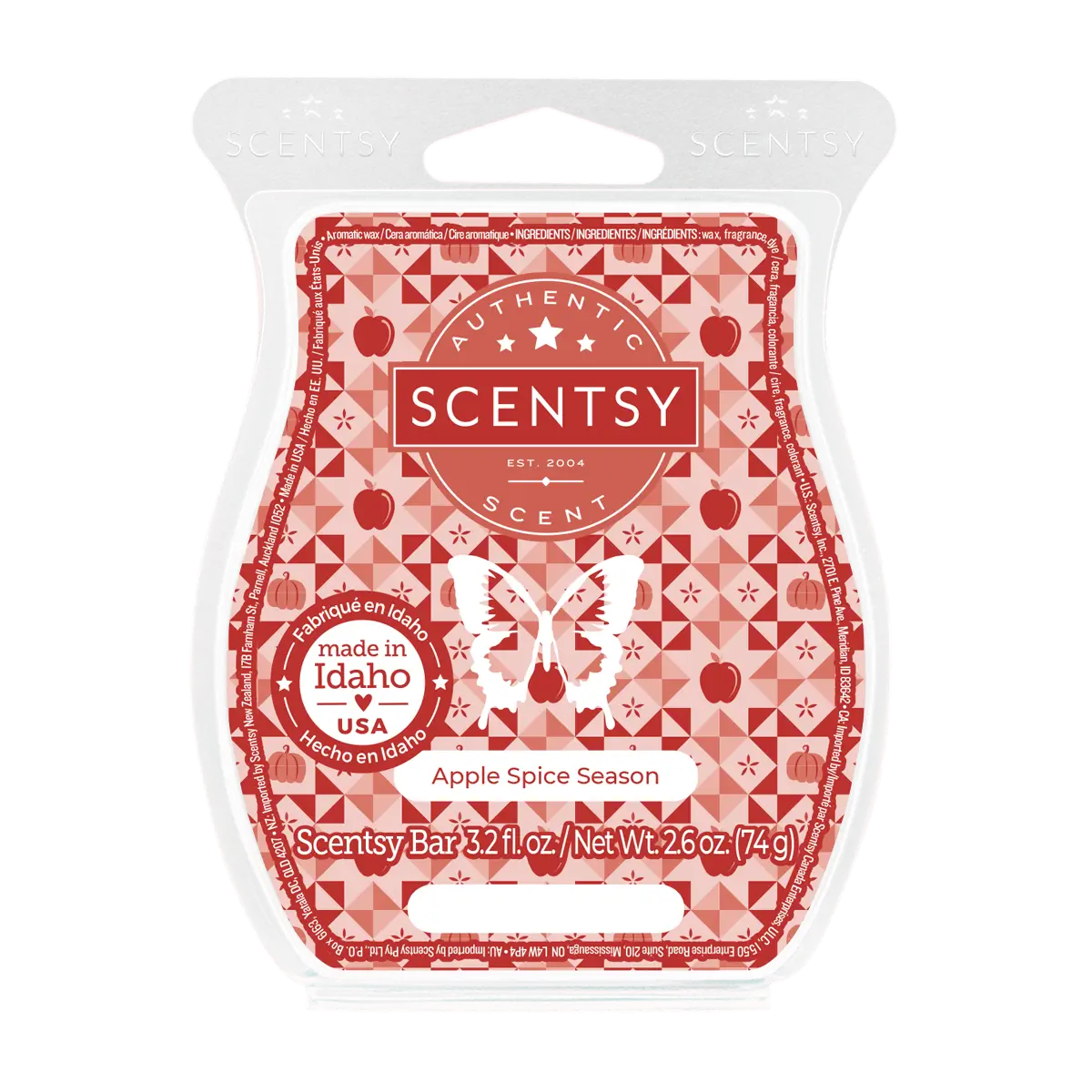 Apple Spice Season Scentsy Bar