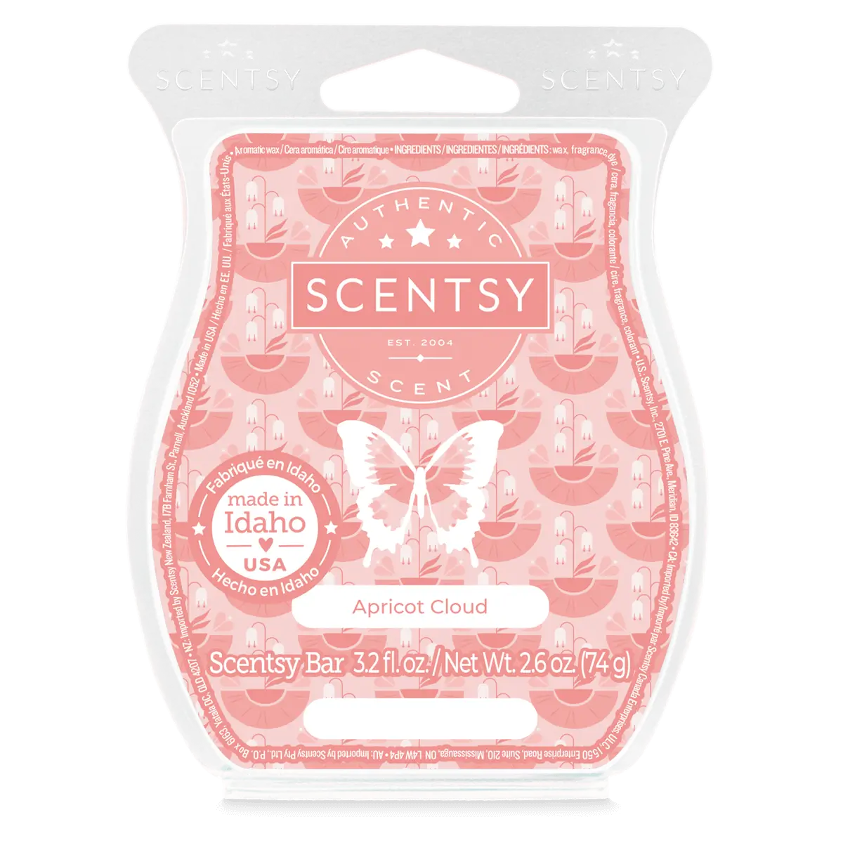 Apricot Cloud Scentsy Bar | Valentine's Day 2025