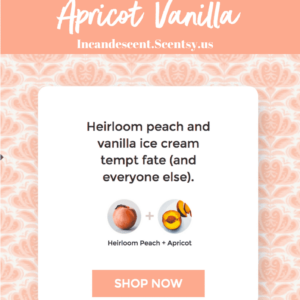 SCENTSY ScenTrend 2018 Heirloom Peach Fragrance