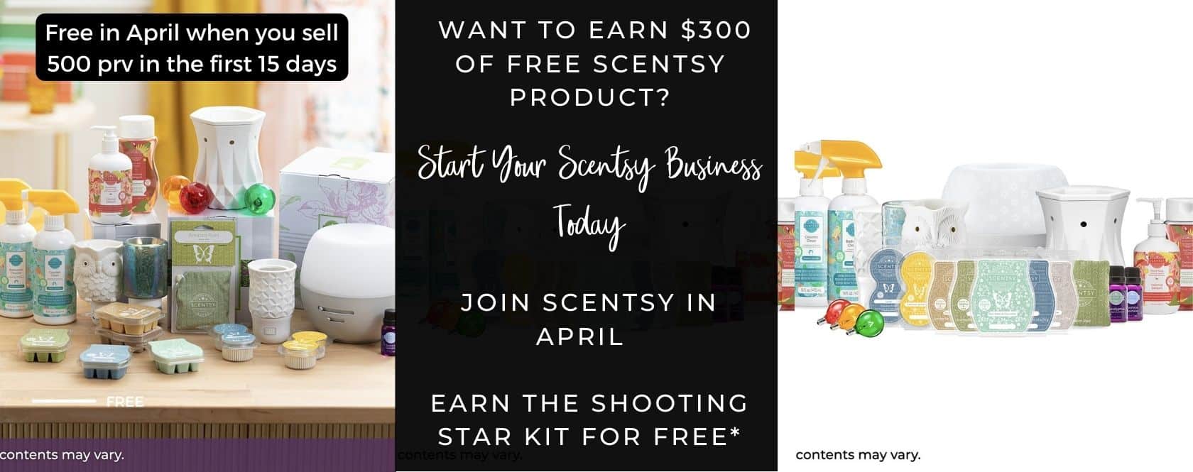 Starts Scentsy Business for 25 in June 2022