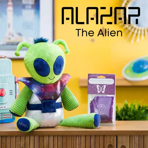 Alazar the Alien Scentsy Buddy