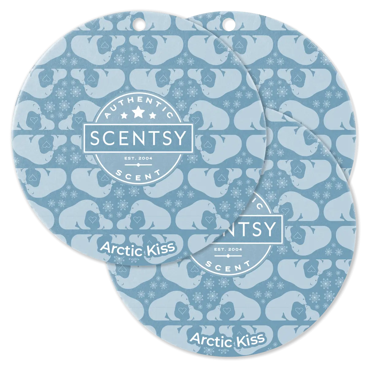 Arctic Kiss Scentsy Scent Circle 3 Pack Bundle