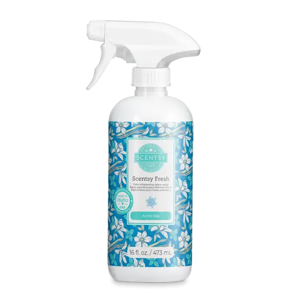 Arctic Kiss Scentsy Fresh Linen Spray | Holiday 2023