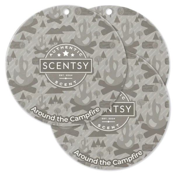 Around the Campfire Scentsy Scent Circle 3 Pack Bundle