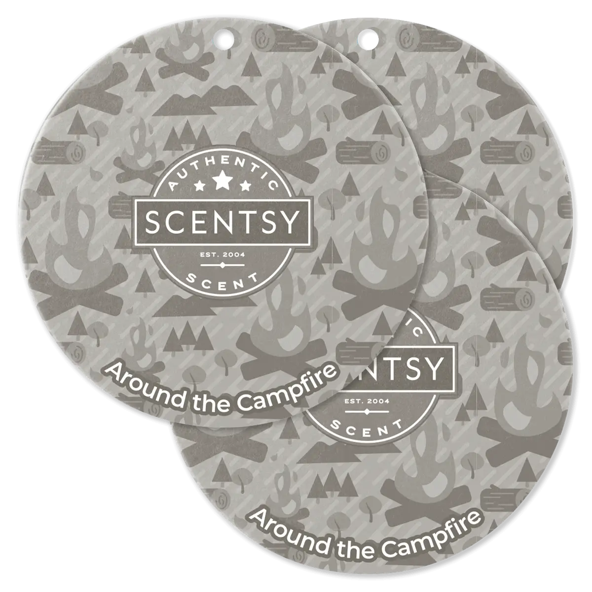 Around the Campfire Scentsy Scent Circle 3 Pack Bundle