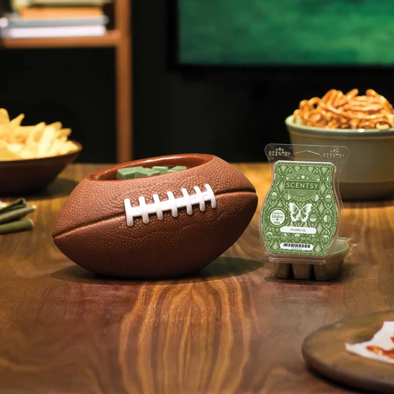 Scentsy August 2025 Warmer of the Month | First Down Football + Huddle Up