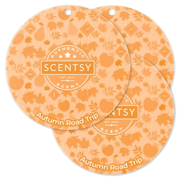 Autumn Road Trip Scentsy Scent Circle 3 Pack Bundle