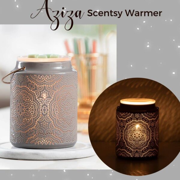 Aziza Scentsy Warmer Styled