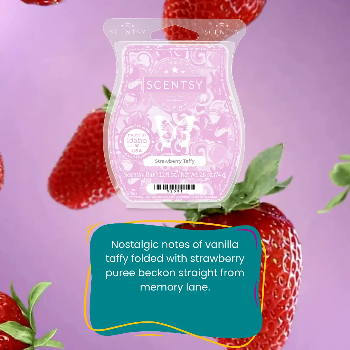 Scentsy Bring Back my Bar July 2025 Winners