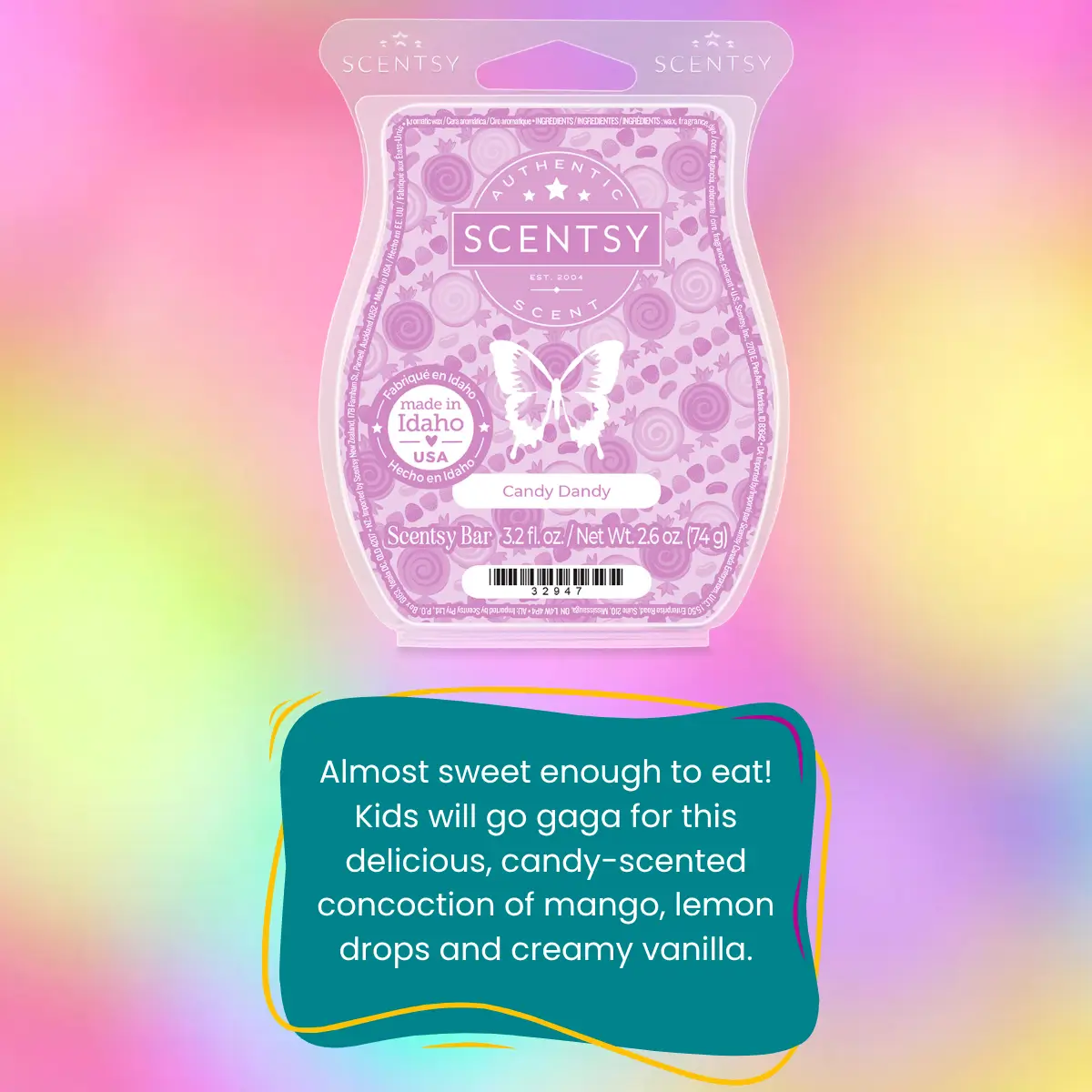 Scentsy Bring Back my Bar July 2025 Winners