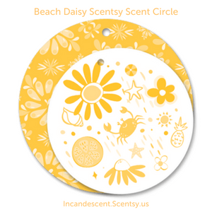 BEACH DAISY SCENTSY SCENT CIRCLE