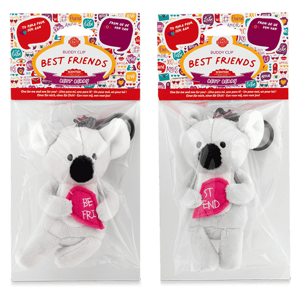 BEST FRIENDS KOALA BEARS SCENTSY BUDDY CLIPS