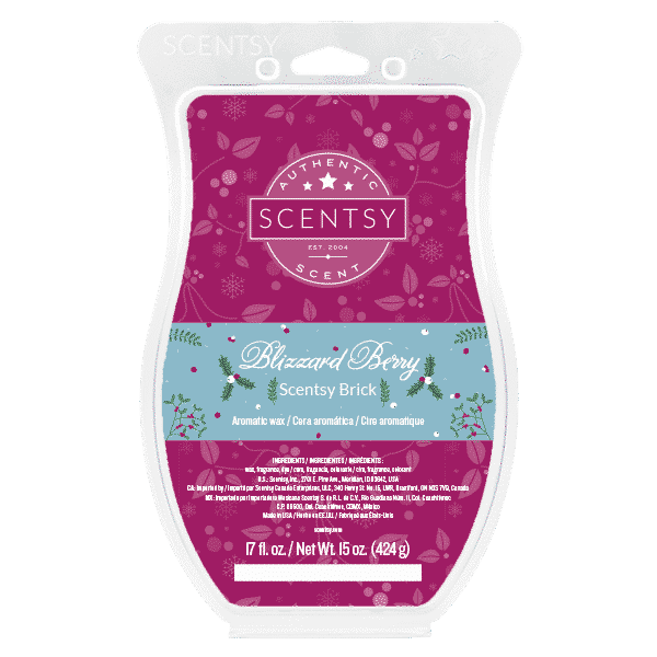 BLIZZARD BERRY SCENTSY BRICK