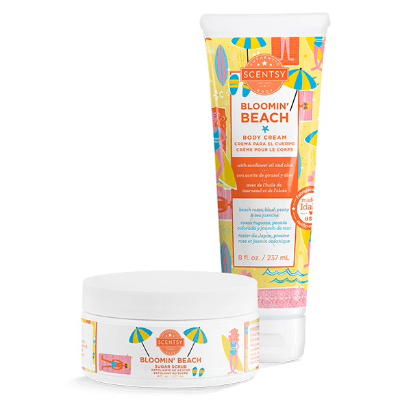 BLOOMIN BEACH SCENTSY SPA BUNDLE