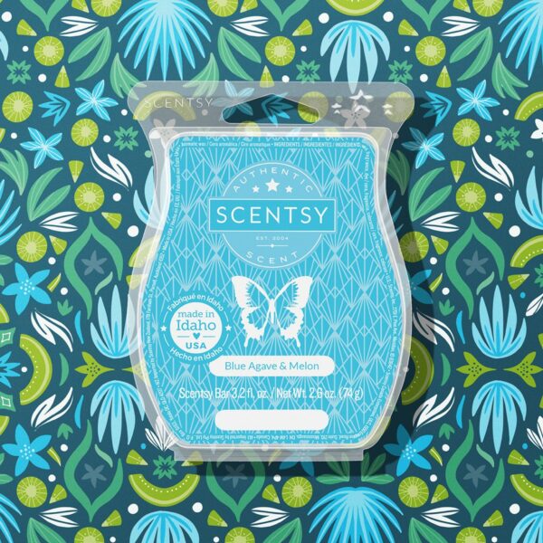 BLUE AGAVE MELON SCENTSY BAR