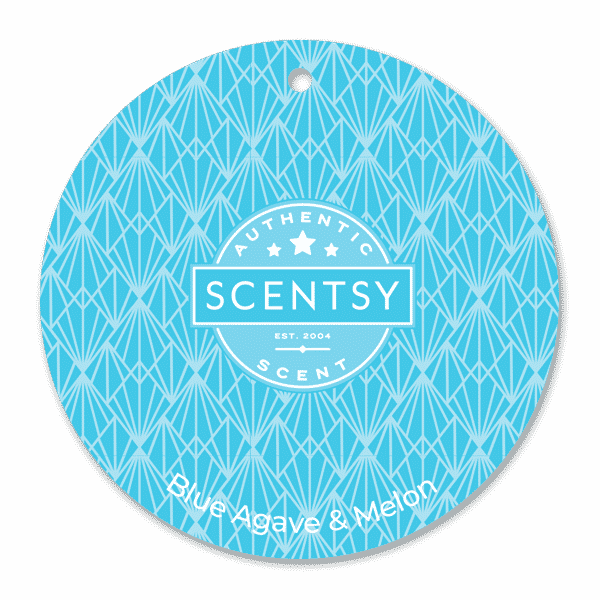 BLUE AGAVE MELON SCENTSY SCENT CIRCLE